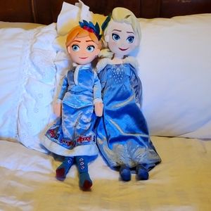 Elsa and Ana Plush